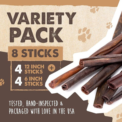 Mighty Paw Collagen Sticks for Dogs | Long Lasting Chews. Rawhide Pet Treats Long Lasting. Dog Chews Treats. Beef Collagen Stick for Pets (8 Pack)