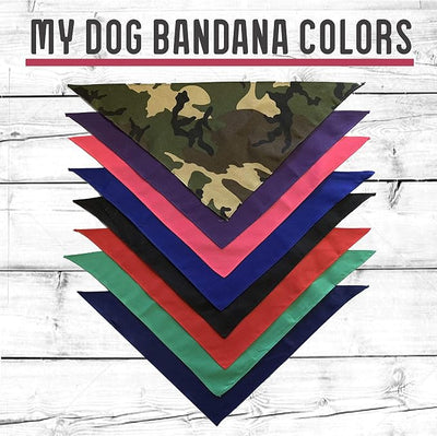 Pet Me Please Dog Bandana (Black, OS 61)