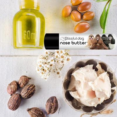 The Blissful Dog Cocker Spaniel Nose Butter, Versatile Dog Nose Balm for Dry Nose, Handcrafted Nose Moisturizer, Easy-to-Apply Dog Essentials, Unscented, 0.15 oz.