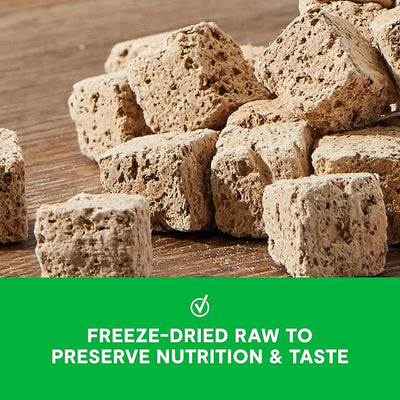 Open Farm Cubes, Freeze-Dried Raw, Single Ingredient Dog Treats, Lamb Liver, 3oz Pouch