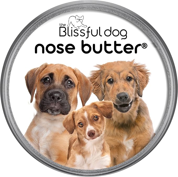 The Blissful Dog Mixed Breed Unscented Nose Butter - Dog Nose Butter, 4 Ounce