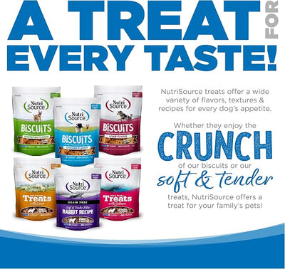 Nutri Source TU80020 14 oz Soft & Tender Chicken Treats for Dogs