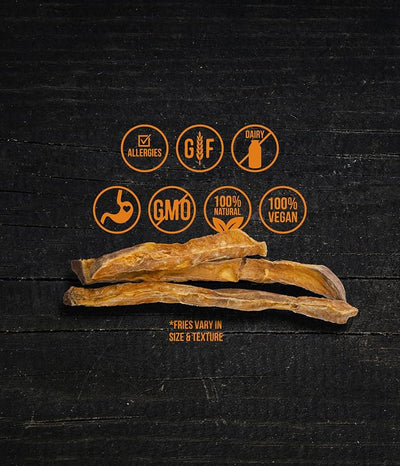 Wholesome Pride Healthy Sweet Potato Fries – Sensitive Stomach Dog Treats, No Preservatives, Single-Ingredient, No Grain, 32 oz