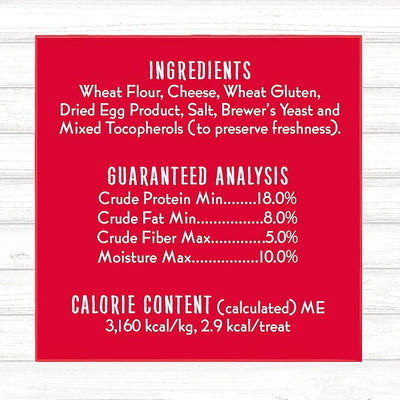 Charlee Bear Original Dog Treats, Cheese and Egg, 6 oz (Pack of 2)