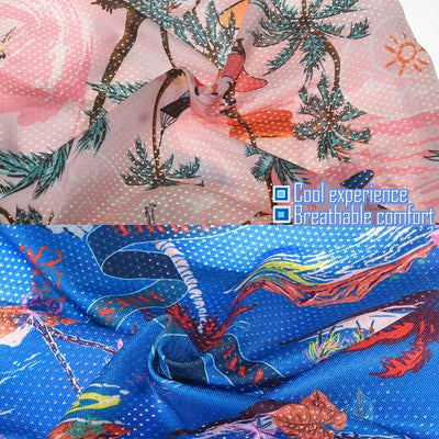 Dog Cooling Shirts, Medium Dog ShirtsDog Clothes for Boy Girl Dogs, Dogs Cooling T-Shirts for Pug, Pitbulls, Dog Summer Shirts Hawaiian, M, 2 Pcs