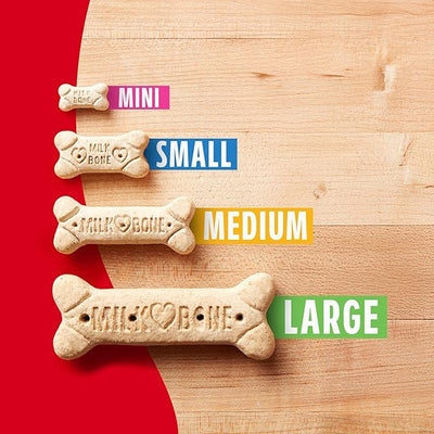 Milk-Bone Crunchy Medium Dog Treats, 10 Lb. Box, Original Beef Flavor