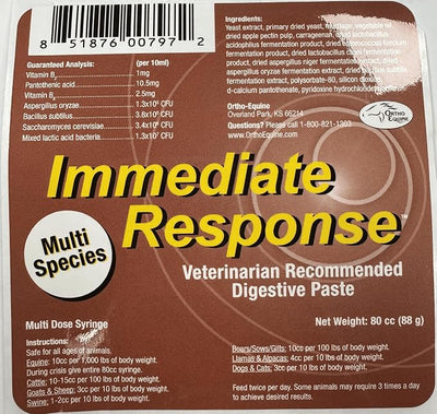 Digestive Support Paste for Large Animals, 80ml Tube | Fast-acting digestive support paste formulated for large animals experiencing digestive upset and gut stress.