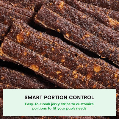 Open Farm, Dog Jerky Treats, Soft & Chewy Oven-Baked Jerky Strips Made with Ethically & Sustainably Sourced Ingredients, Protein Packed Dog Treats, Grain-Free Turkey Recipe, 5.6oz Pouch