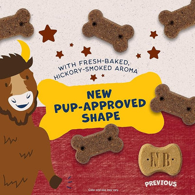 Natural Balance Limited Ingredient Rewards Crunchy Biscuits, Bite-Size Grain-Free Dog Treats for Small-Breed Adult Dogs, Made with Real Bison, 8 Ounce (Pack of 2)